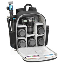 Waterproof shoulder SLR camera bag outdoor shoulder photography bag casual simple men and women camera computer photography backpack