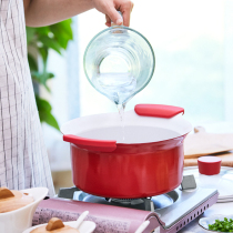 Jiashiku Japanese hot pot earth pot Ceramic coated non-stick pan Soup pot Stew pot Soup pot Gas induction cooker Universal