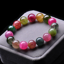 Beads 12 5 mm weight 49 65 grams Brazilian Natural tourmaline bracelet 25436