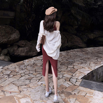 Autumn 2021 New salty sweet dress female autumn skirt fairy Super fairy style gentle style