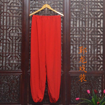Silver Dragon Opera Color Pants Peking Opera Yue Opera Xiaosheng Laosheng High-quality Fabric Sonic Pants Leggings Halls