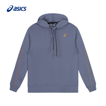 ASICS Arthur mens sweatshirt jacket sports leisure mens print hoodie 2031C458-002