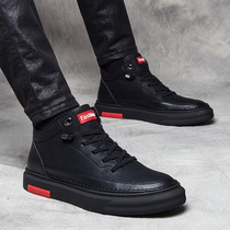 Autumn mens shoes Korean version of the trend leisure inside Joker shoes mens trendy shoes British 2021 New Board shoes men