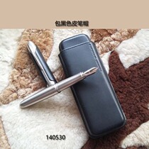 German import brand Porsche stainless steel bag brown black leather pen holder pen student writing business gift-giving