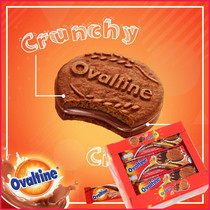 Thailand imported Ovaltine awatian malt Owen sweet chocolate sandwich cookies afternoon tea Net red snacks