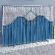 Warm love TV cover 2022 new 55 inch 65 inch lace embroidered LCD TV universal cover cloth