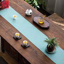 Palace style Chinese tea table tea table cloth mat tea plate mat waterproof table flag tea ceremony accessories tea art supplies tea table cloth R