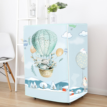  Haier drum washing machine cover waterproof sunscreen automatic special 5 6 7 8 9 10 kg thick cover