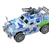 3D Solid Paper Puzzle Children Hand Armed Assault Vehicle Chariot Model DIY Making Material Puzzle Toys