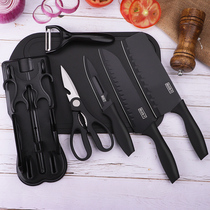 Kitchen Home Kitchen Knife Cutting Board Two-in-one Cutter Full Suit Sliced Knife Cut Fruit Chopping Kitchen kitchen Dormitory Composition