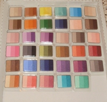 inglot three-color rainbow eye shadow 102 103 109 108 122 123 Spot 2