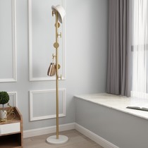 Nordic Ins Nets Red Creativity Steel Tube Rear Modern Light Lavish Cloister Hood Bedroom Marble Floor Hanger Hanging Bag