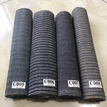 Guizhou Buyi hand-woven old soil cloth Plaid stripes old things hard thick tea mat bag design