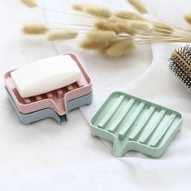 Drain soap box toilet creative portable soap tray laundry soap bathroom fragrance mask soap holder