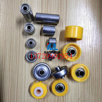 Galvanized wheel Iron wheel Laifu wheel Fulai wheel Yellow Fulai wheel Universal wheel Precision machinery 608 bearing
