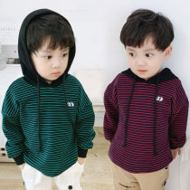 (Broken Code Pro) Boy Necropolis Spring Autumn 2021 striped Yangqi Boys Girls Boys Girls Even hat Han version Fall