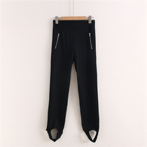 Black Tamping Pants Casual Pants 2020 Spring Summer Women Elastic Waist Long Pants Harlem Trousers Carrot Pants High Waist