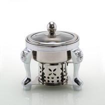 Classical small hot pot pot One person one pot Single self-service small shabu-shabu Stainless steel alcohol stove small hot pot hot pot boy 