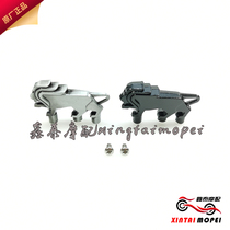 Qianjiang Benali Cub BJ500 Little Cub 250 Front Mudguard Labelling Lion Car logo Original Accessories