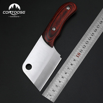 Outdoor kitchen mini kitchen knife Portable multi-functional portable small knife Field survival camping pocket knife straight knife