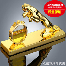 Car on accessories Accessories On-board Perfume Dolly Swing Pieces Gold Money Leopard Car In-car Decorations Beautiful Interior