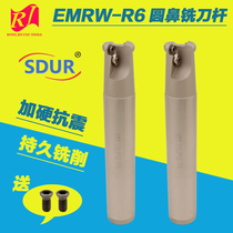 sdur round nose end mill Rod EMRW6R32 CNC tool Rod D35R6 with blade RPMT1204 cow nose knife Rod