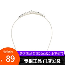 Annai childrens clothing 2020 new female big child princess rhinestone crown headband hair card birthday gift AG010533