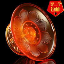 Fruit plate Before Buddha Household fruit plate Tribute plate for Buddha fruit plate Plastic fruit plate thickened upgrade Glass plate Large