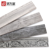 Nordic minimalist modern industrial cement gray Antique matte living room skirting tile bedroom balcony floor