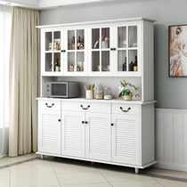 Dining Side Cabinet Wine Cabinet Integrated By Wall Nordic Tea Water Cabinet Mediterranean Kitchen Lockers Bowls Cabinet Modern Minima Cabinet