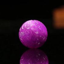 Original mine South Africa Jade Hua Shu Hui back grain beads loose beads Cherry pollen single beads Su Jishi loose beads round beads multi treasure with beads