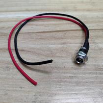 Copper core DC0 75 square female head line socket 5 5mm*2 5mm power line monitoring adapter line LED light line