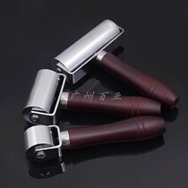 Leather roller push wheel roller pressure wheel diy handmade leather pressing leather tool solid leather edger leather