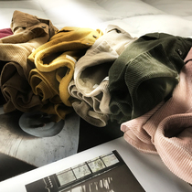 Retro Corduroy coat blouse women shirt loose cotton wash long top student 2021 Spring and Autumn New Tide