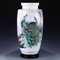 Master Hand Painter Advanced Process Art artist Hunan Province Ceramic Art Master Xiong Yulan vase pendulum pieces