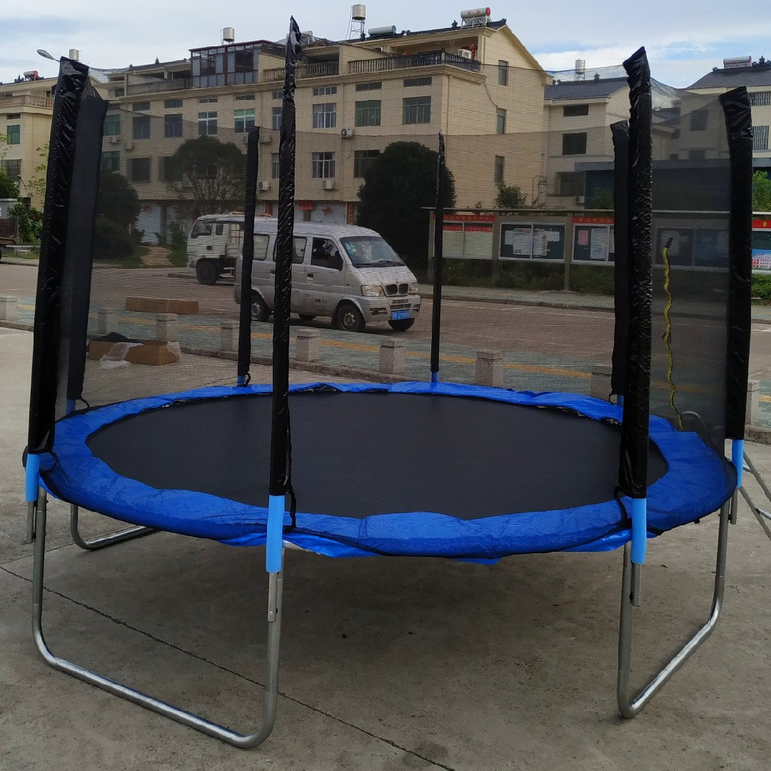 Trampoline guard net accessories various types of guard nets with sleeves