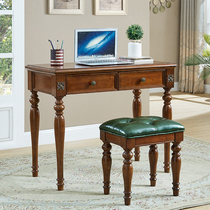 All solid wood small desk simple economy childrens desk desk desk desk white home computer table table table