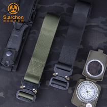 New version of Cobra Belt Male Multifunctional Army Fan Canvas Outdoor Special Forces Training Nylon Belt