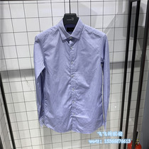 Mind Bridge Men Autumn Korean fashion handsome slim plaid long sleeve shirt MQDS610H-798