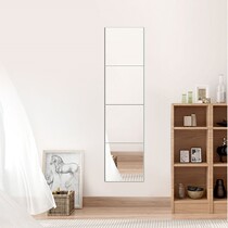 Self-adhesive mirror full body dressing mirror wall home multifunctional simple economy modern frameless mirror adhesive wardrobe