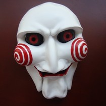 Halloween cos chainsaw thriller mask horror Whirlpool party White homicidal maniac pig head chainsaw 9