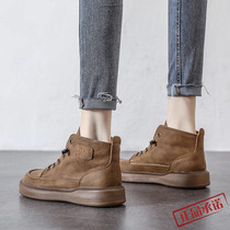 Hong Kong Martin Boots Ms. England New Spring and Autumn Single Boots with Flat Soft Soft Soft Soft Soft Soft Soft Soft Boots