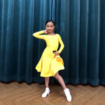 Latin dance competition Conserve girls Spring long sleeve State Peuer prescribes high end new net red professional exam grade standard