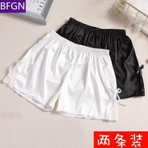 Safety pants Female anti-light anti-wolf pants thin section student leggings Summer thin section can be worn outside the safety pants ice silk short