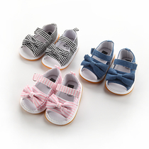 Cute Hood Baby Boy Shop Baby Summer Sandals Boys Baby Shoes Children 0-1 Year Old Soft Bottom Walking Shoes
