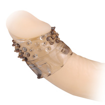 Lock fine ring Male anti-shooting penis ring Male sheepskin ring vibration invisible shock ring mace braces