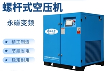  Large permanent magnet frequency conversion screw type air compressor industrial 15 15 22 37 55kw screw machine 380v gas storage