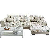 Sofa cushion four seasons universal fabric simple modern cotton non-slip winter cushion cover all-inclusive universal sofa set