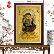 Big Black Sky Chaetian God Portrait Statues of the Buddha Statue of the Tang The Tang Dark Sky Chaetian Gods Recruiter Grand Chaetian Gods Swing