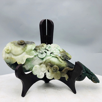 Chinas Big Four Jade Masterpieces Unique Mountain Jade Pendulum pendant handlebar piece 430 gr y56